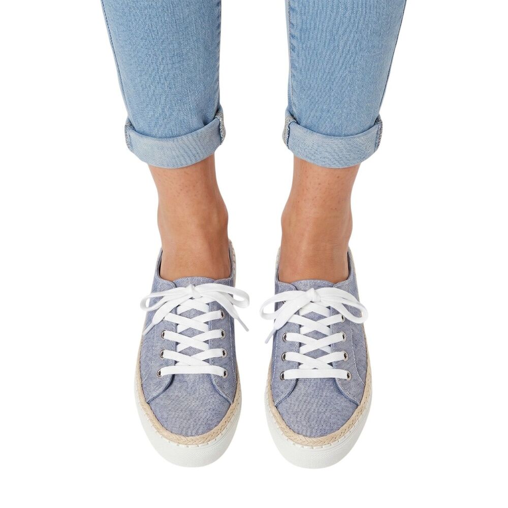 Justfab Late Riser Slip-On Sneaker Size 7.5